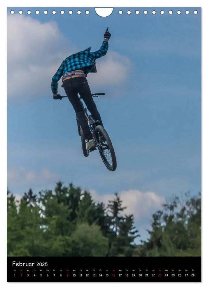 Bild: 9783457053652 | Slopestyle Extrembiking (Wandkalender 2025 DIN A4 hoch), CALVENDO...