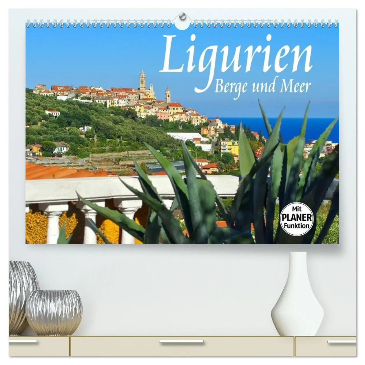 Cover: 9783457983652 | Ligurien - Berge und Meer (hochwertiger Premium Wandkalender 2026...