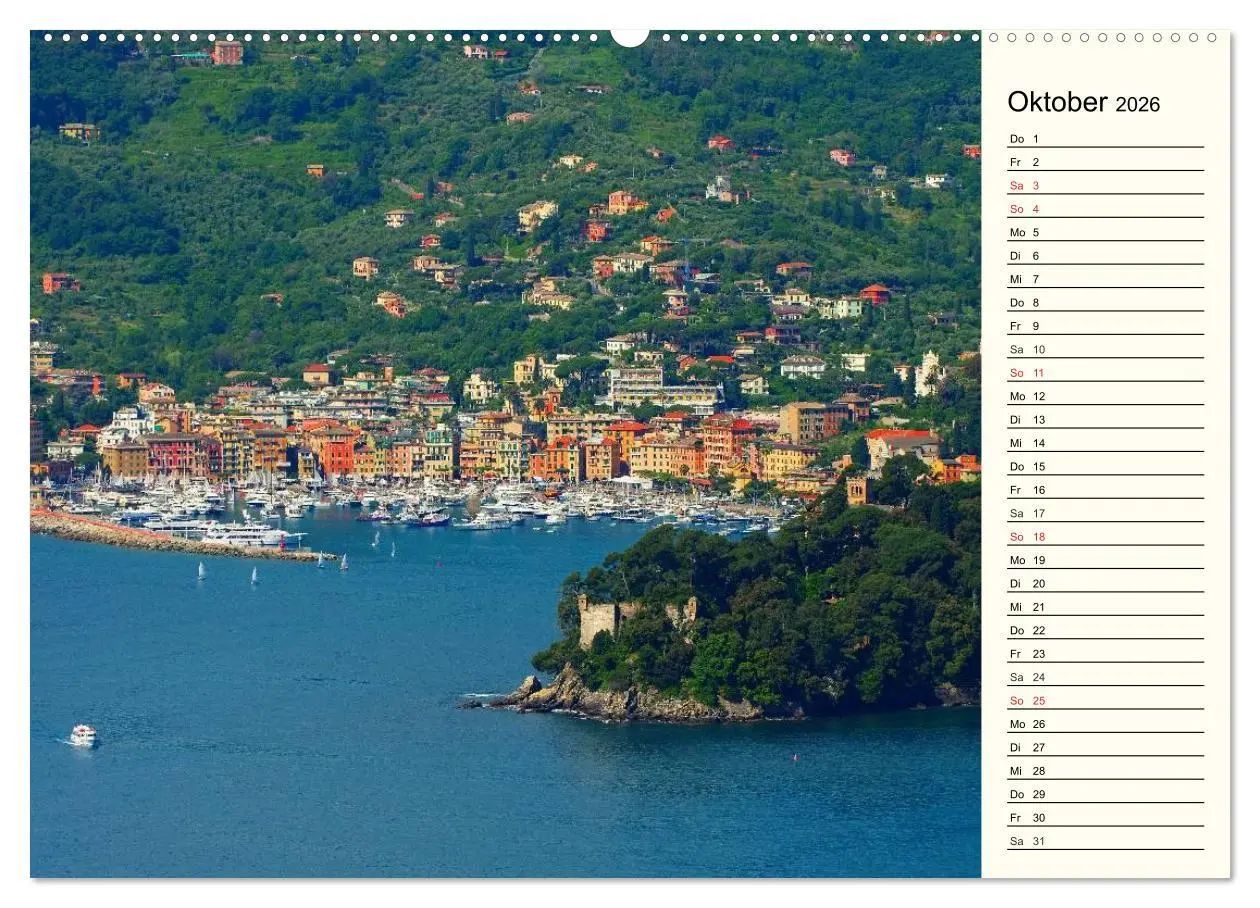 Bild: 9783457983652 | Ligurien - Berge und Meer (hochwertiger Premium Wandkalender 2026...