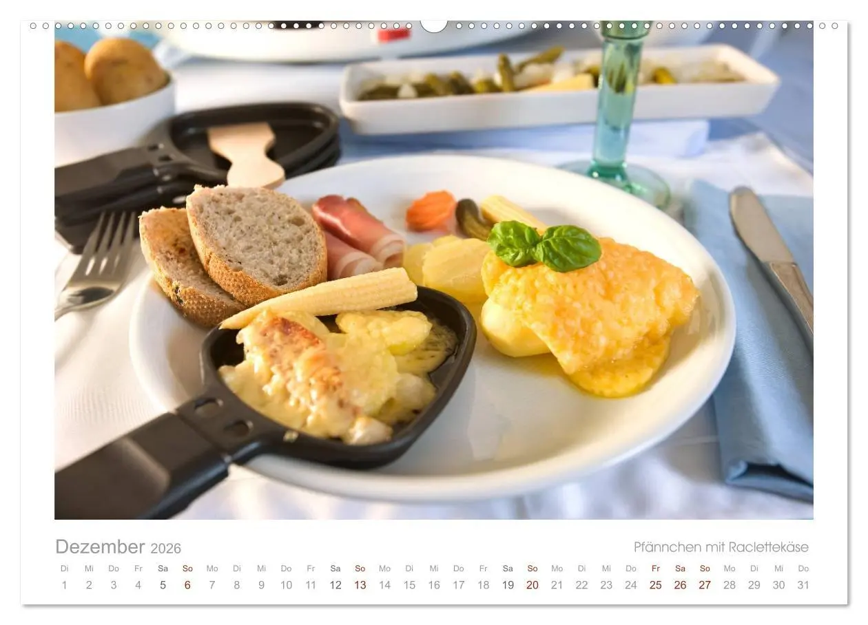 Bild: 9783516073652 | Der Käsekalender Edel und lecker (hochwertiger Premium Wandkalender...