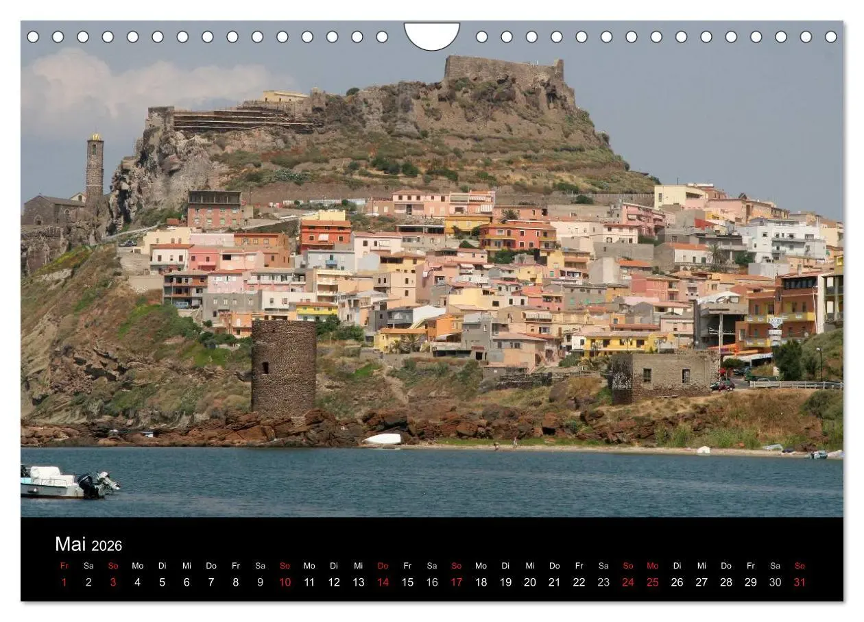 Bild: 9783516143652 | Sardinien 2026 (Wandkalender 2026 DIN A4 quer), CALVENDO...