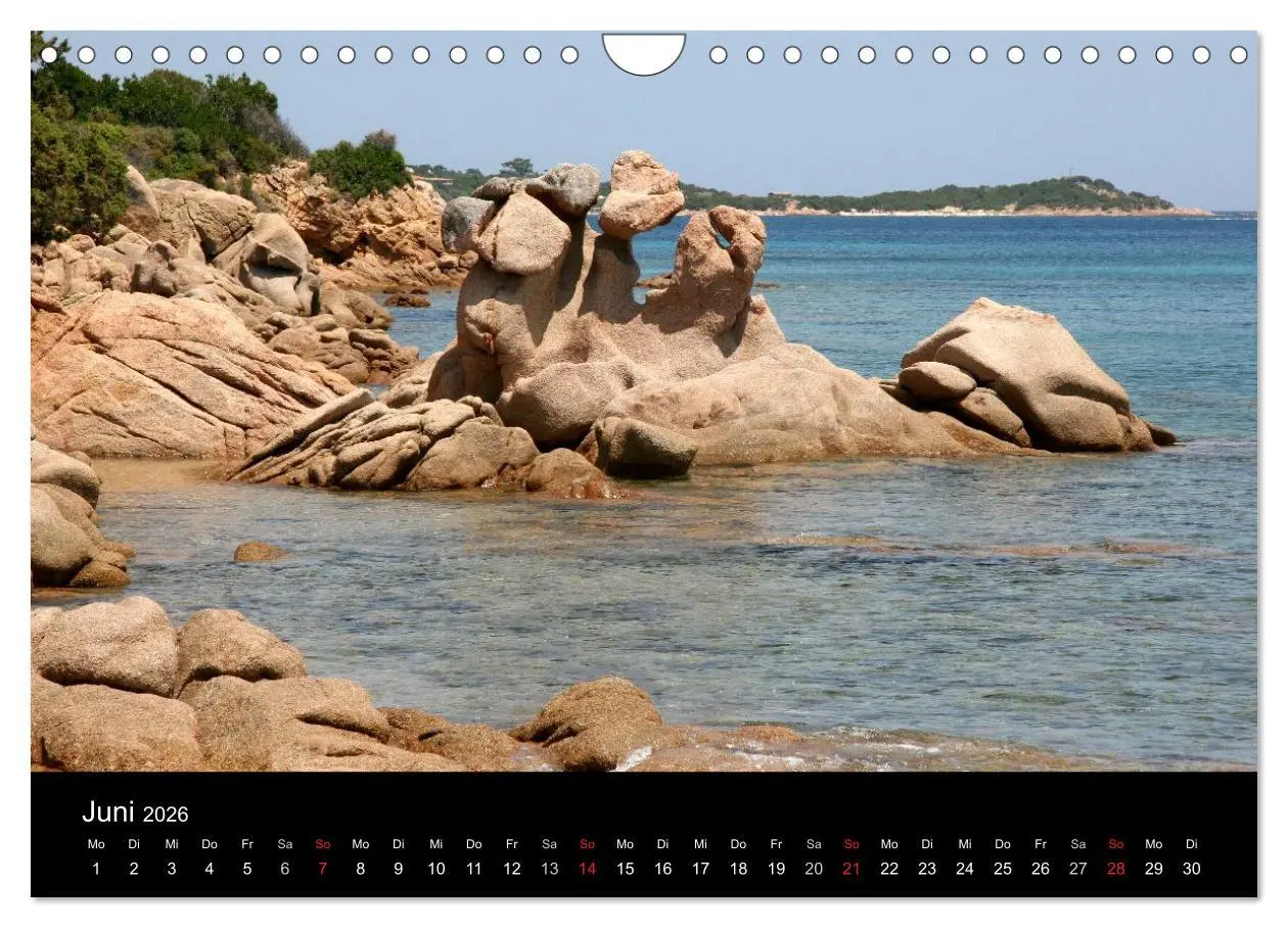Bild: 9783516143652 | Sardinien 2026 (Wandkalender 2026 DIN A4 quer), CALVENDO...