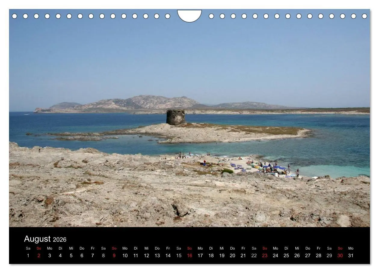 Bild: 9783516143652 | Sardinien 2026 (Wandkalender 2026 DIN A4 quer), CALVENDO...