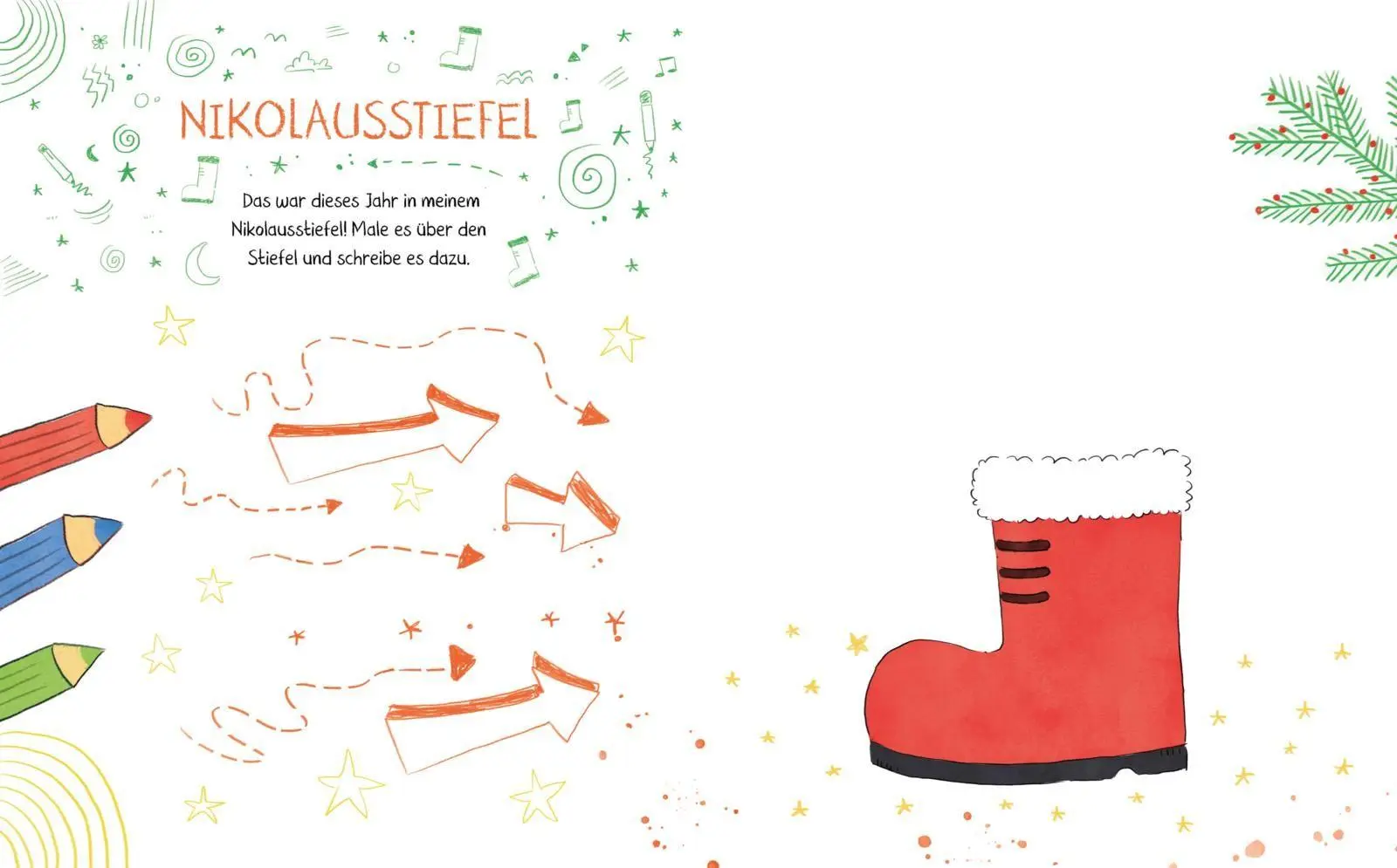 Bild: 9783551173652 | #buch4you: Kritzel-Mitmach-Adventskalender | Marisa Hart (u. a.)