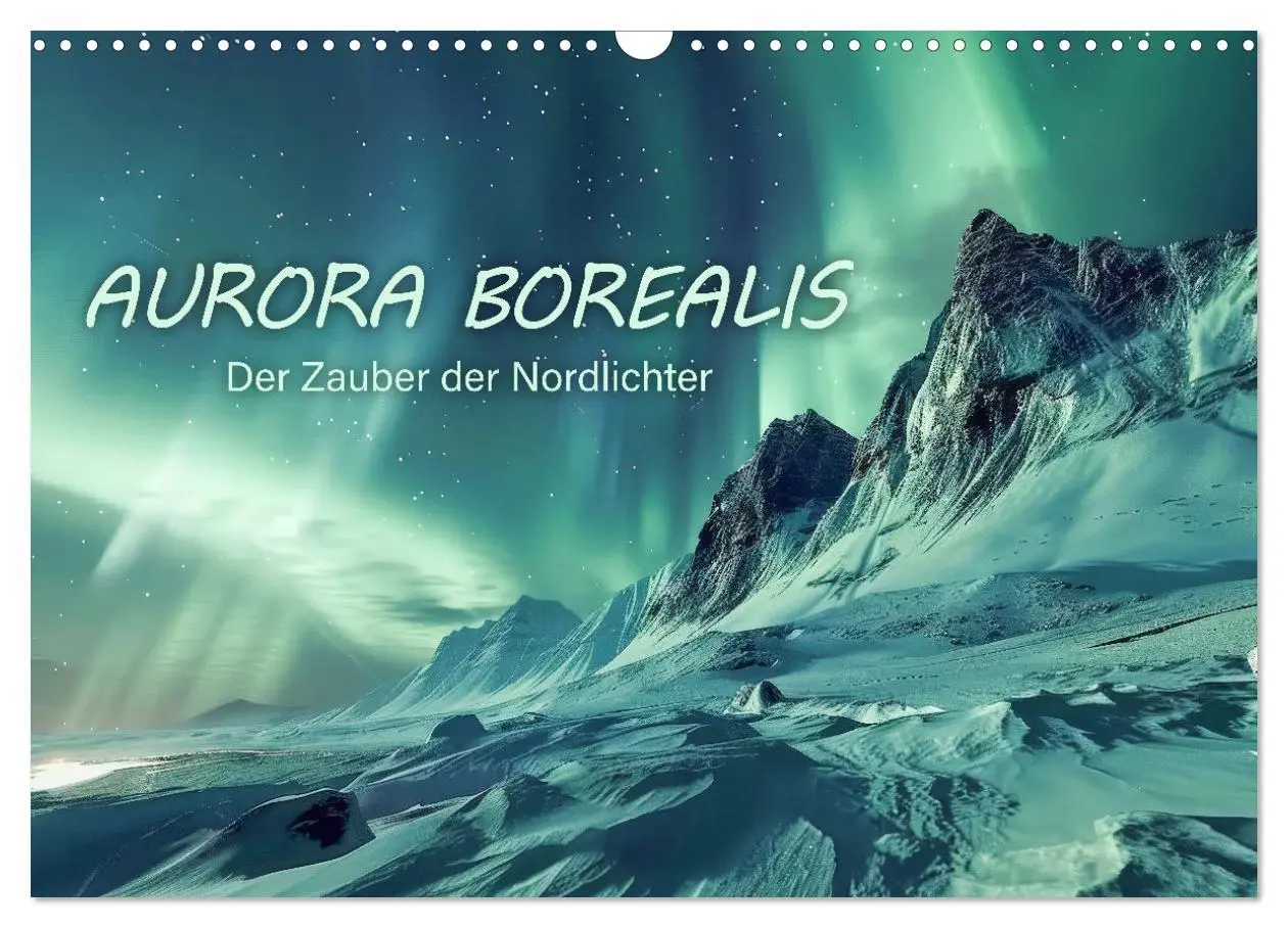 Cover: 9783457423752 | Aurora Borealis - Der Zauber der Nordlichter (Wandkalender 2026 DIN...