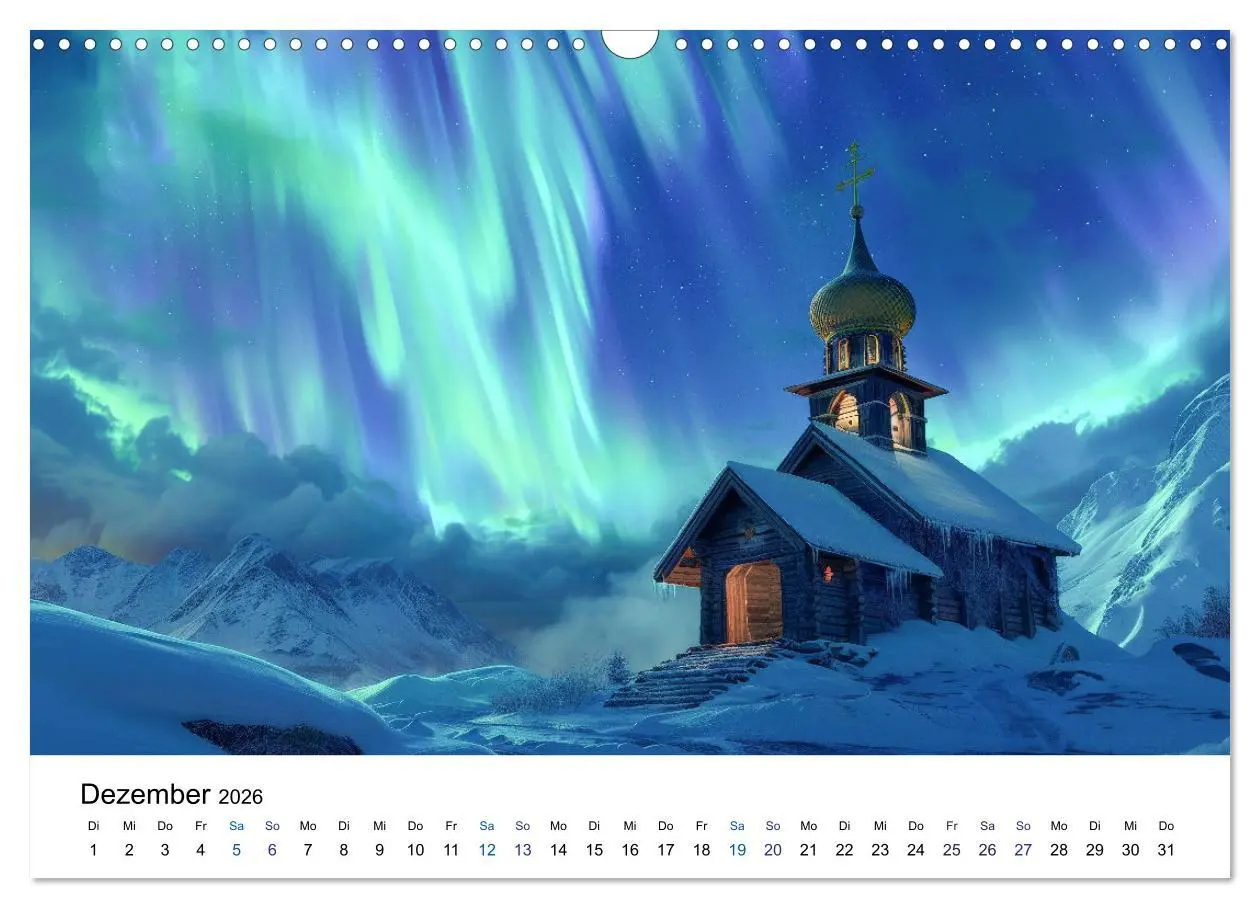 Bild: 9783457423752 | Aurora Borealis - Der Zauber der Nordlichter (Wandkalender 2026 DIN...