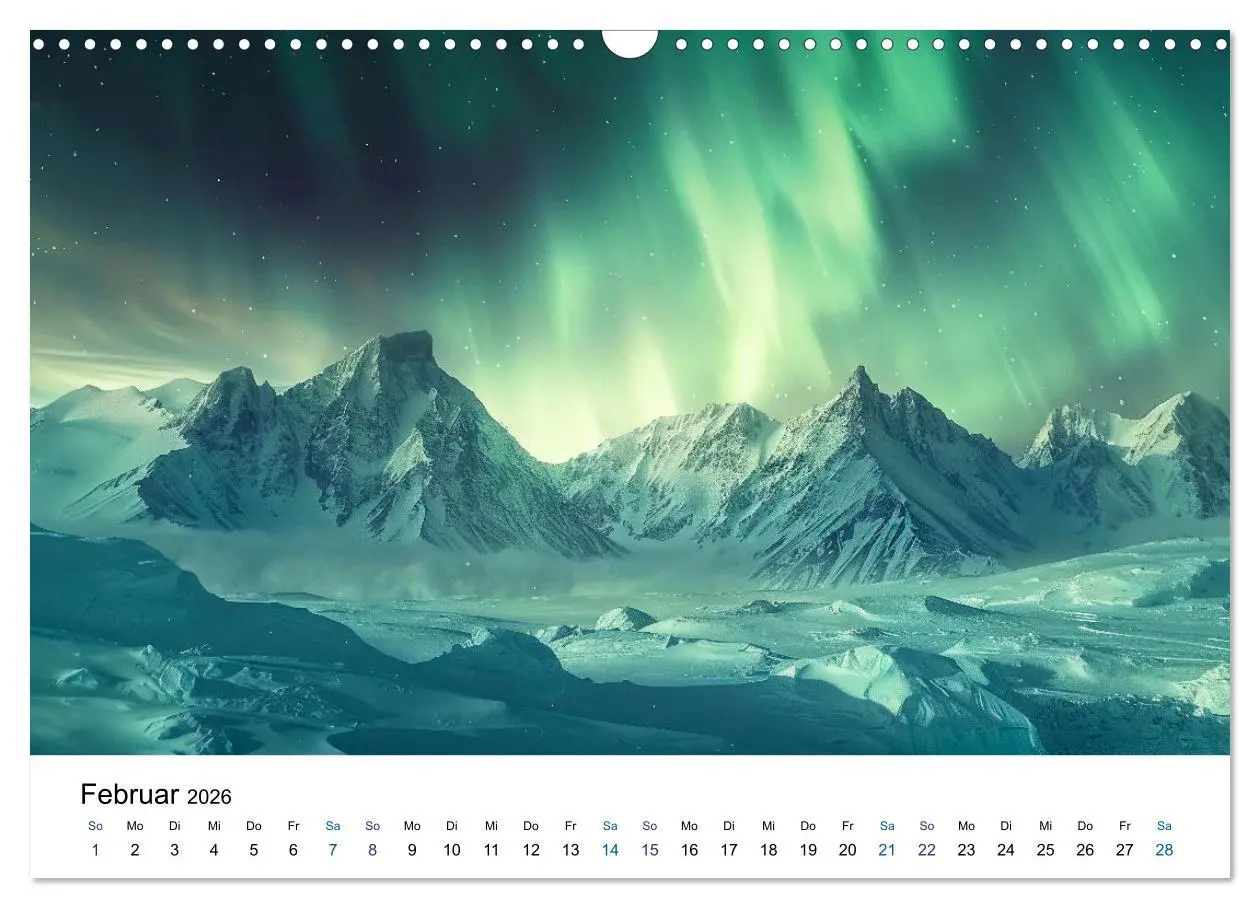 Bild: 9783457423752 | Aurora Borealis - Der Zauber der Nordlichter (Wandkalender 2026 DIN...