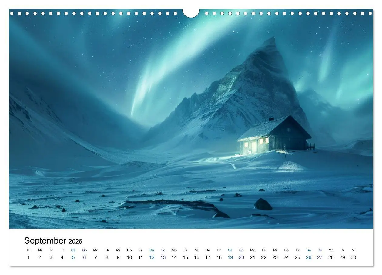Bild: 9783457423752 | Aurora Borealis - Der Zauber der Nordlichter (Wandkalender 2026 DIN...