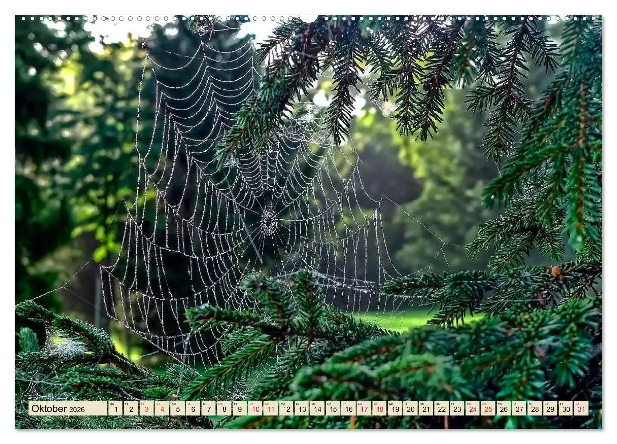 Bild: 9783457733752 | Spinnennetze - Wunder der Natur (hochwertiger Premium Wandkalender...
