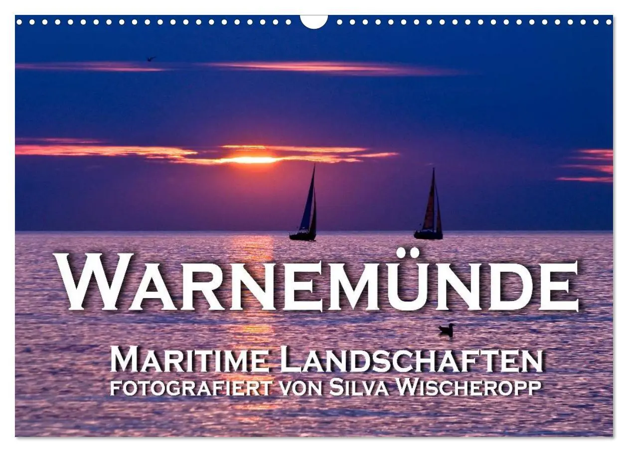 Cover: 9783516133752 | Warnemünde - Maritime Landschaften (Wandkalender 2026 DIN A3 quer),...