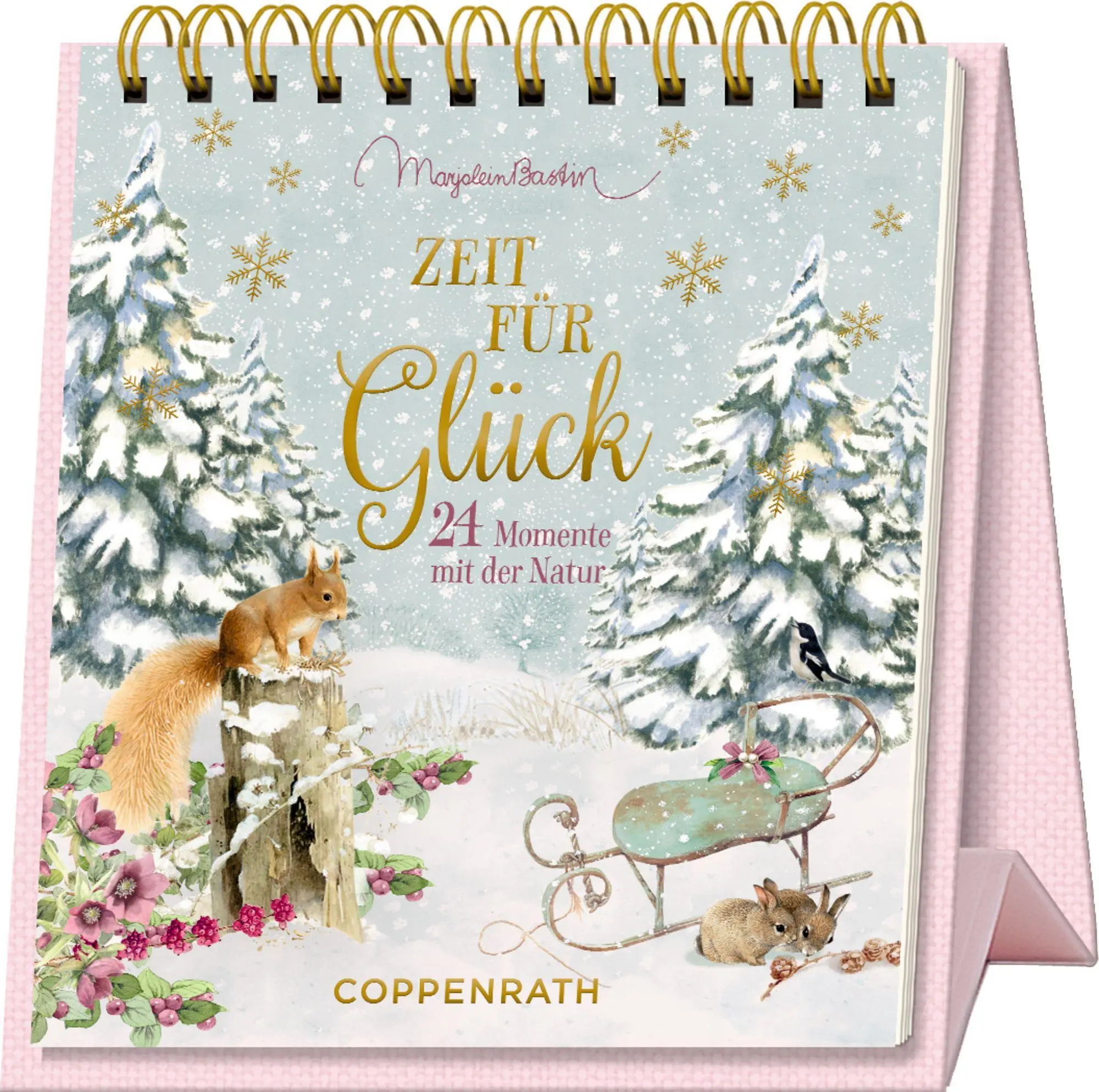 Cover: 9783649653752 | Tisch-Adventskalender - Zeit für Glück | 24 Momente mit der Natur