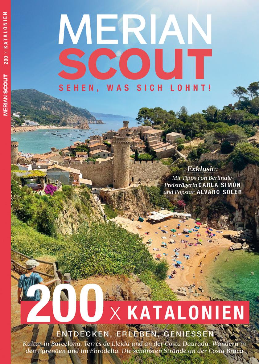 Cover: 9783834233752 | MERIAN Scout 22 - 200 x Katalonien | Jahreszeiten Verlag | Taschenbuch