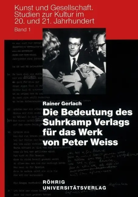 Cover: 9783861103752 | Die Bedeutung des Suhrkamp Verlags für das Werk von Peter Weiss | Buch