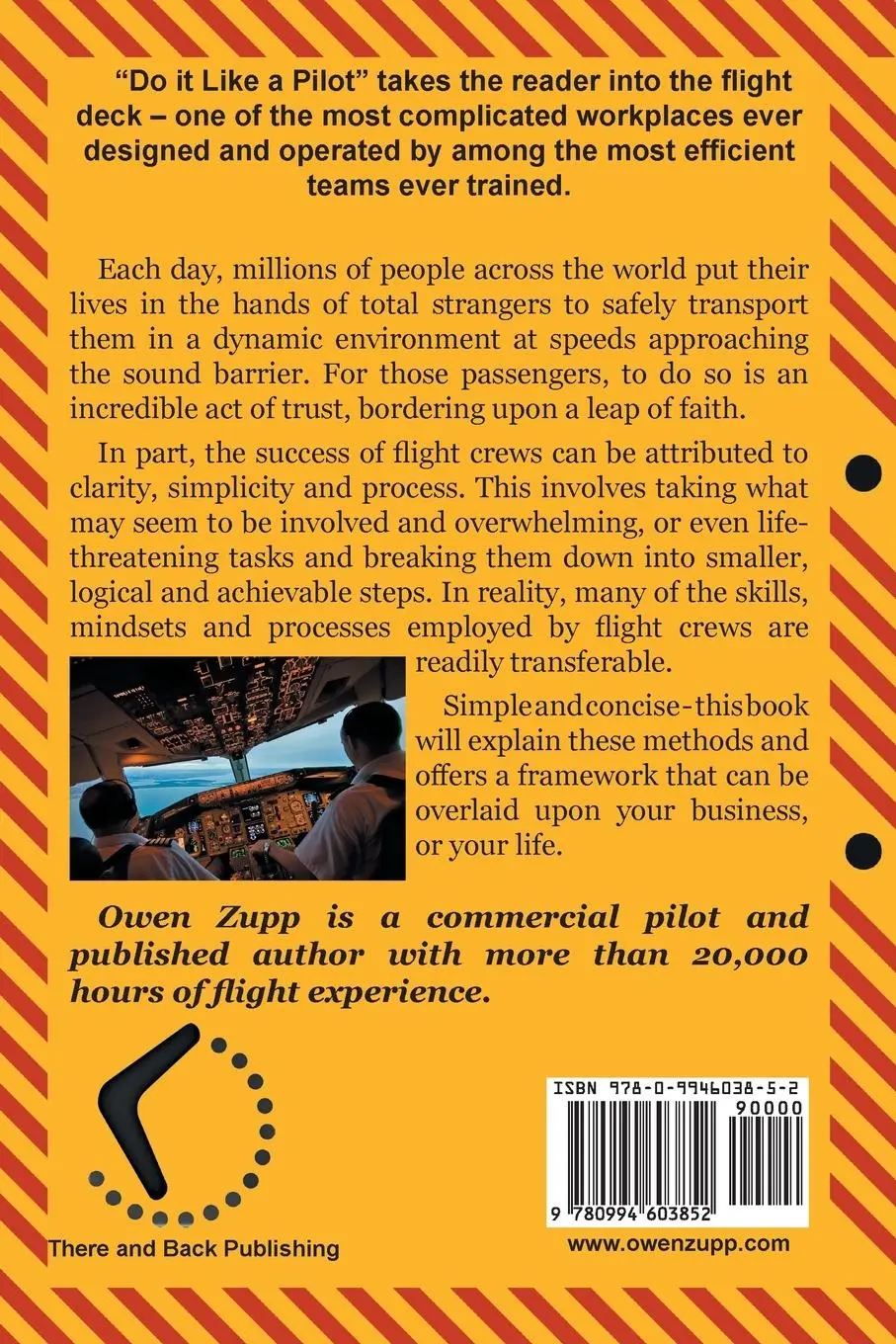 Rückseite: 9780994603852 | Do It Like a Pilot. Leadership, Communication, Teamwork and...