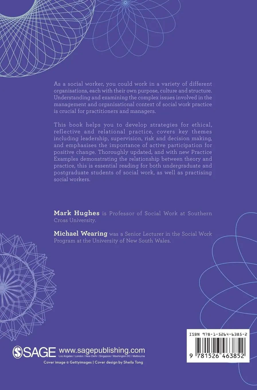 Rückseite: 9781526463852 | Organisations and Management in Social Work | Mark Hughes (u. a.)