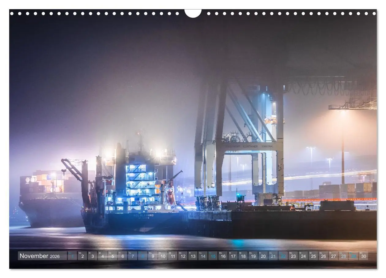 Bild: 9783457583852 | Faszination Hamburger Hafen (Wandkalender 2026 DIN A3 quer),...