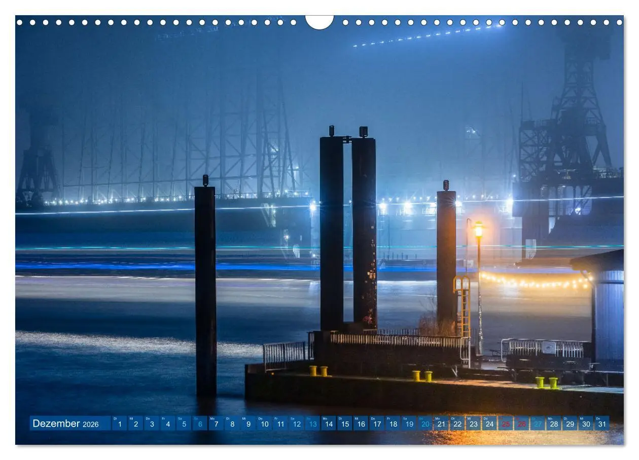 Bild: 9783457583852 | Faszination Hamburger Hafen (Wandkalender 2026 DIN A3 quer),...