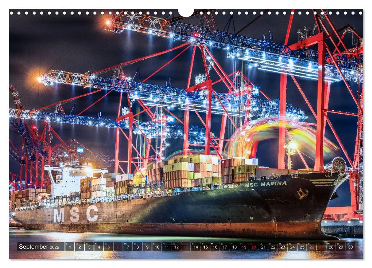 Bild: 9783457583852 | Faszination Hamburger Hafen (Wandkalender 2026 DIN A3 quer),...