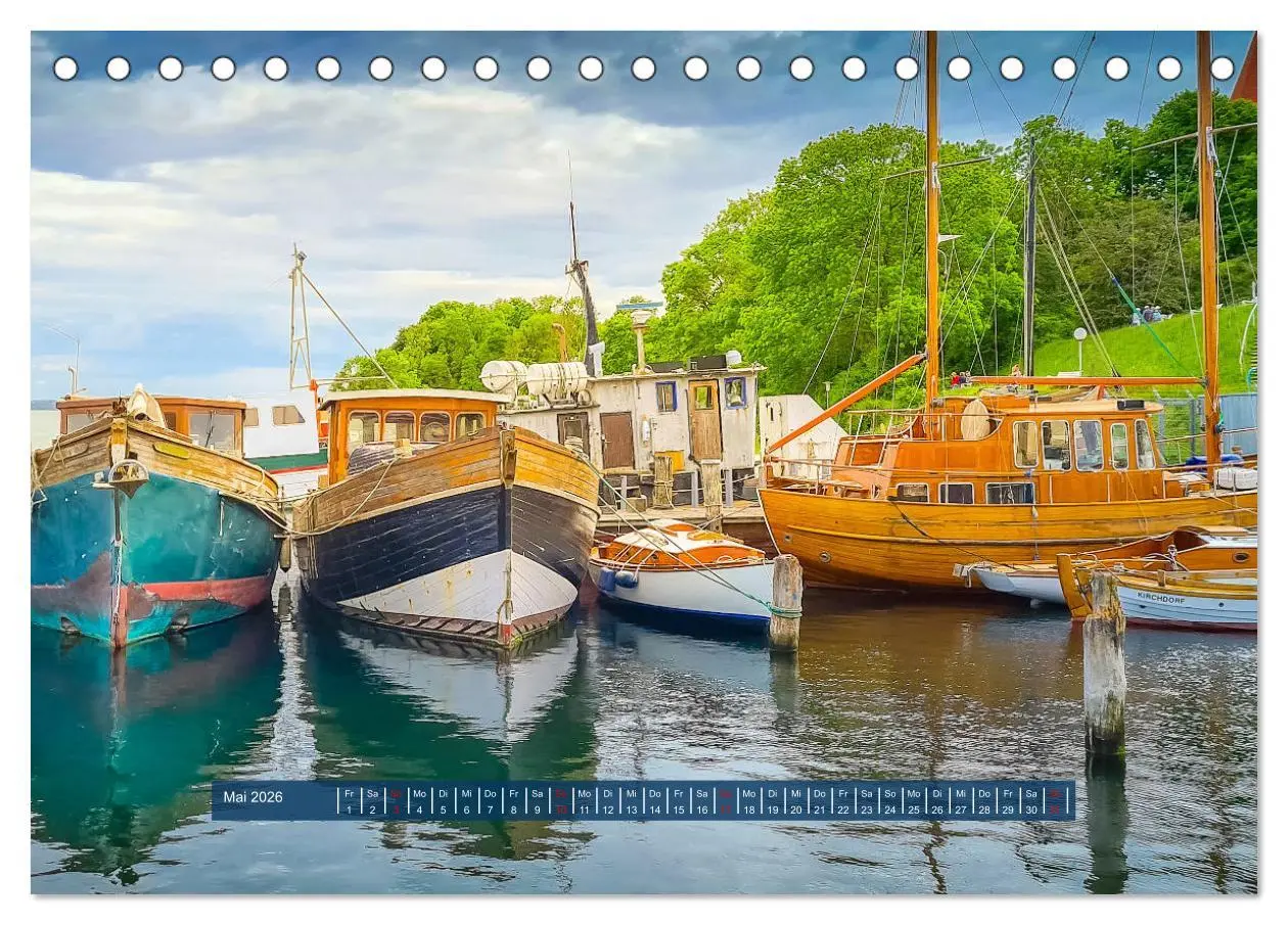 Bild: 9783457653852 | Insel Poel Kirchdorf und Umgebung (Tischkalender 2026 DIN A5 quer),...