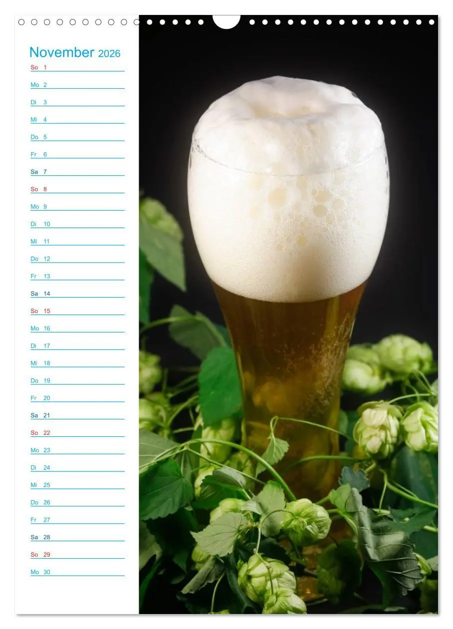 Bild: 9783516433852 | Bier (Wandkalender 2026 DIN A3 hoch), CALVENDO Monatskalender | Jäger