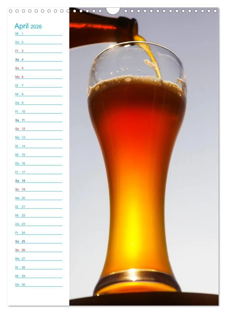 Bild: 9783516433852 | Bier (Wandkalender 2026 DIN A3 hoch), CALVENDO Monatskalender | Jäger