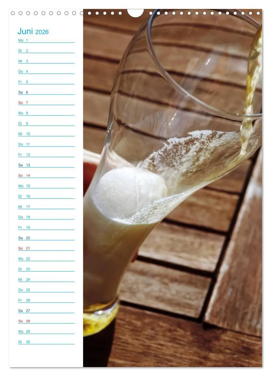 Bild: 9783516433852 | Bier (Wandkalender 2026 DIN A3 hoch), CALVENDO Monatskalender | Jäger