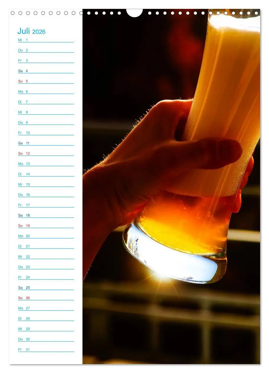 Bild: 9783516433852 | Bier (Wandkalender 2026 DIN A3 hoch), CALVENDO Monatskalender | Jäger