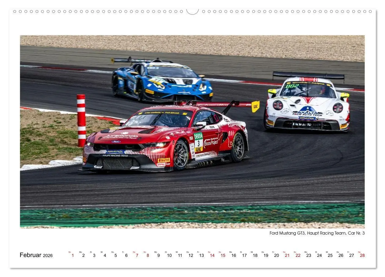 Bild: 9783516673852 | Wilde Mustangs am Nürburgring (hochwertiger Premium Wandkalender...