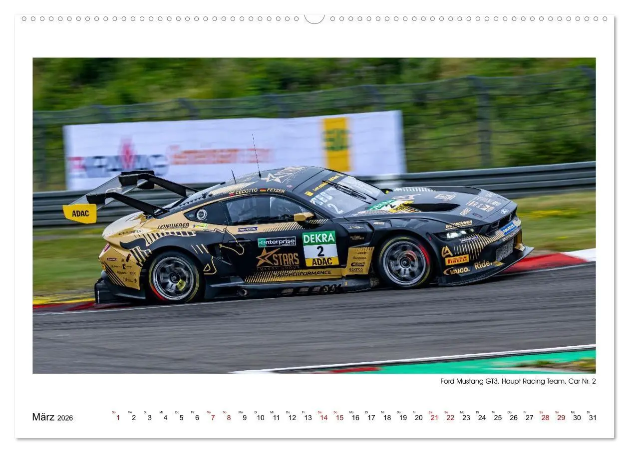 Bild: 9783516673852 | Wilde Mustangs am Nürburgring (hochwertiger Premium Wandkalender...