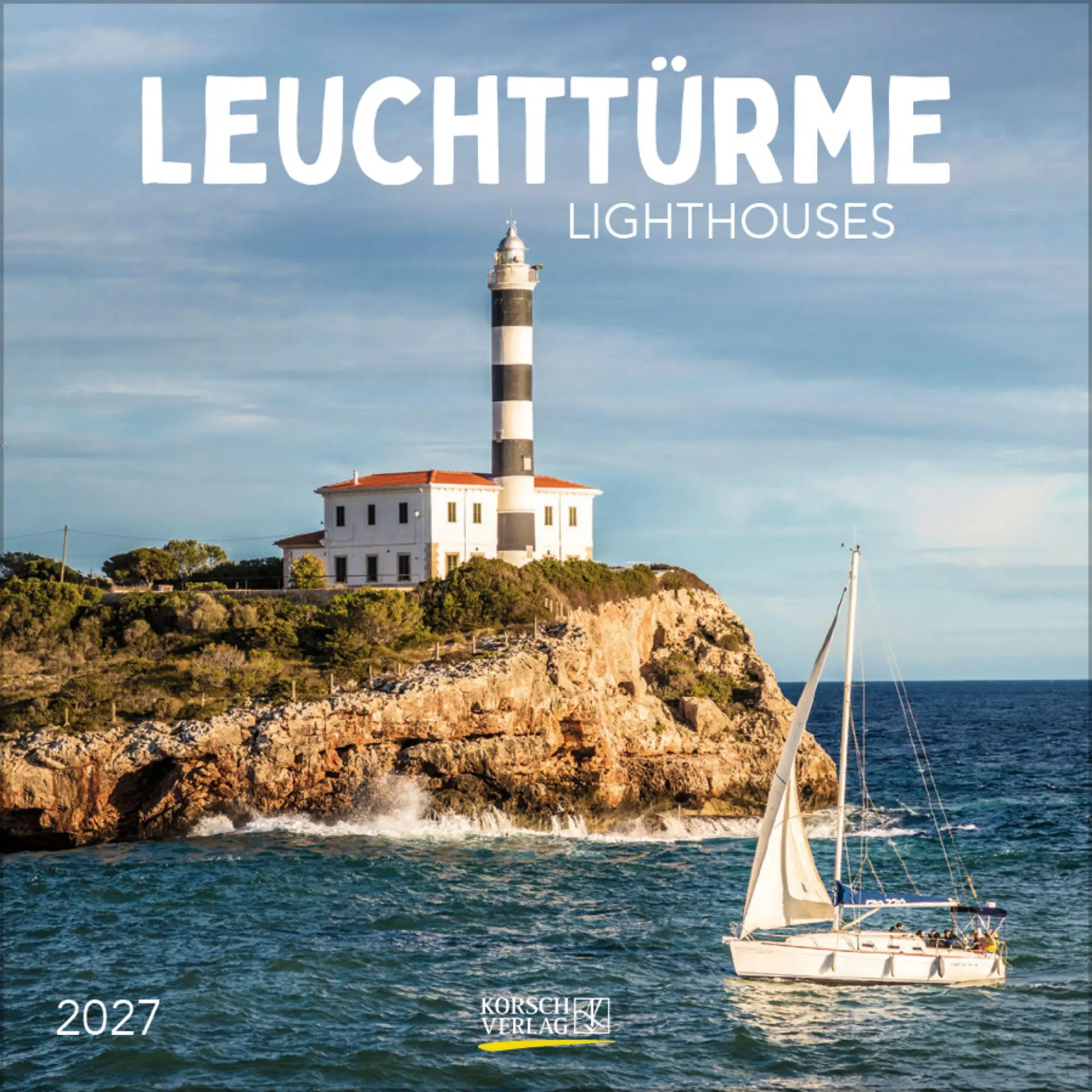 Cover: 9783819303852 | Leuchttürme 2027 | Verlag Korsch | Kalender | 13 S. | Deutsch | 2027