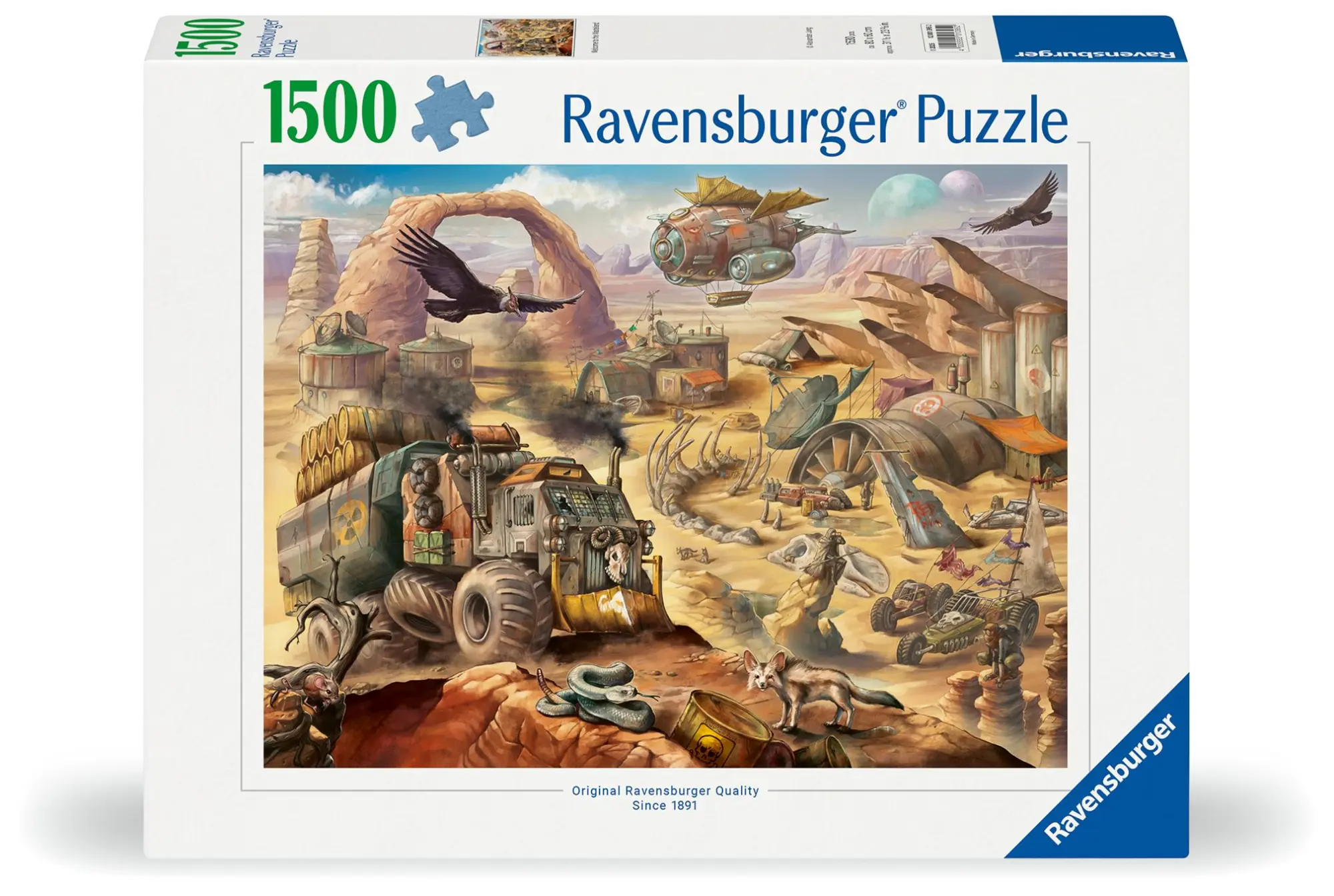 Cover: 4005555013952 | Erwachsenenpuzzle 1500 Teile - Wilkommen in Ödland | Spiel | 12001395