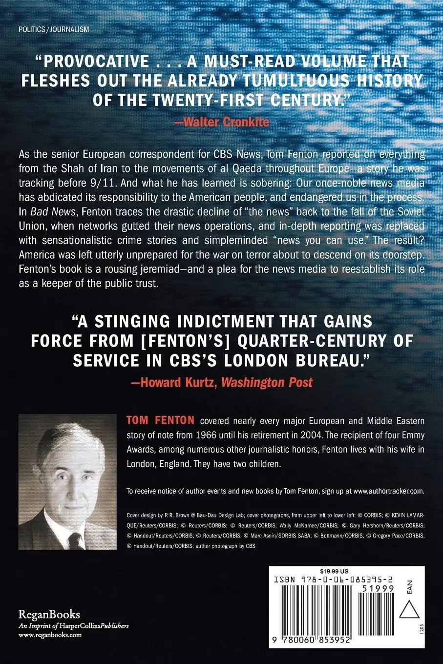 Rückseite: 9780060853952 | Bad News | Tom Fenton | Taschenbuch | Kartoniert / Broschiert | 2005