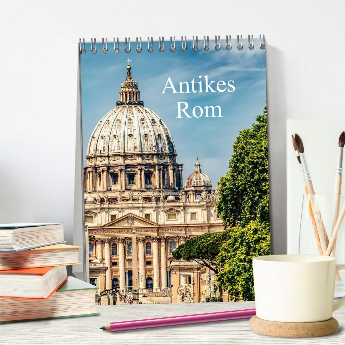 Bild: 9783516423952 | Antikes Rom (Tischkalender 2026 DIN A5 hoch), CALVENDO Monatskalender