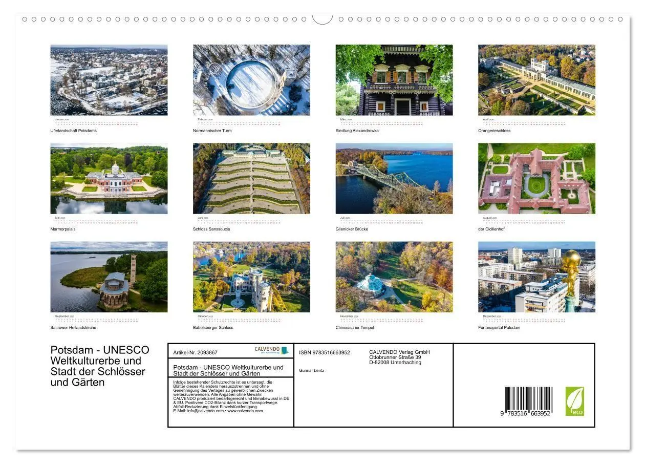 Bild: 9783516663952 | Potsdam - UNESCO Weltkulturerbe und Stadt der Schlösser und Gärten...