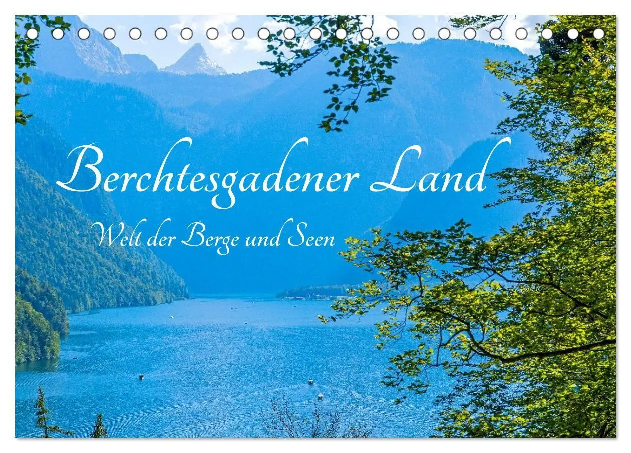 Cover: 9783516803952 | Berchtesgadener Land - Welt der Berge und Seen (Tischkalender 2027...