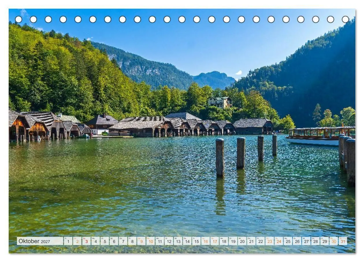 Bild: 9783516803952 | Berchtesgadener Land - Welt der Berge und Seen (Tischkalender 2027...