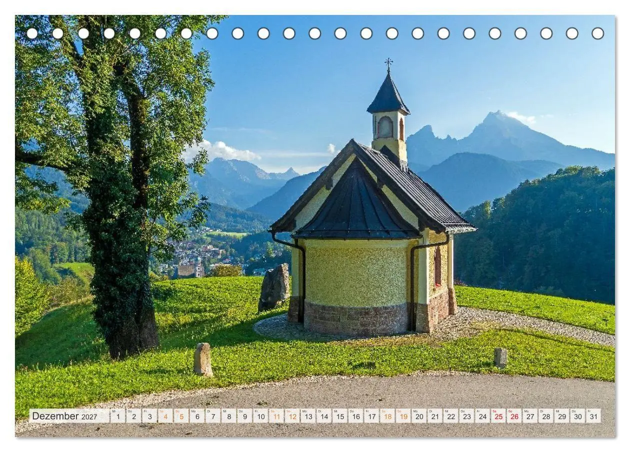 Bild: 9783516803952 | Berchtesgadener Land - Welt der Berge und Seen (Tischkalender 2027...
