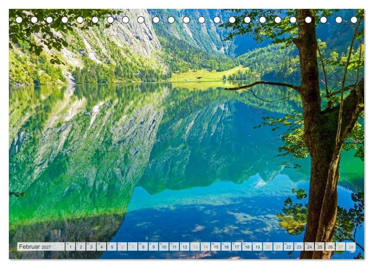 Bild: 9783516803952 | Berchtesgadener Land - Welt der Berge und Seen (Tischkalender 2027...