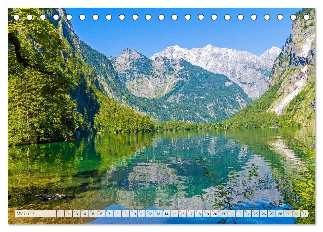 Bild: 9783516803952 | Berchtesgadener Land - Welt der Berge und Seen (Tischkalender 2027...