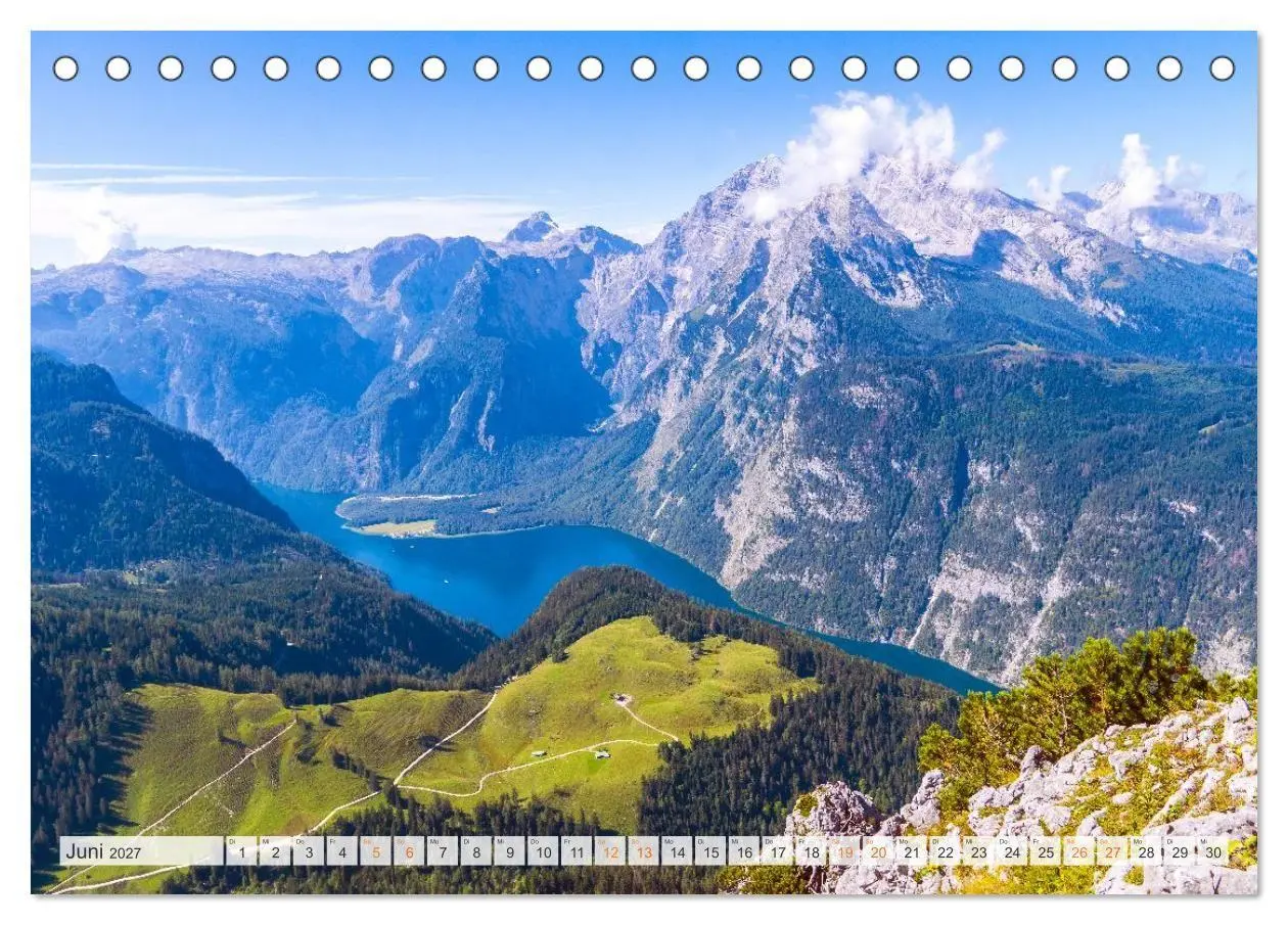 Bild: 9783516803952 | Berchtesgadener Land - Welt der Berge und Seen (Tischkalender 2027...