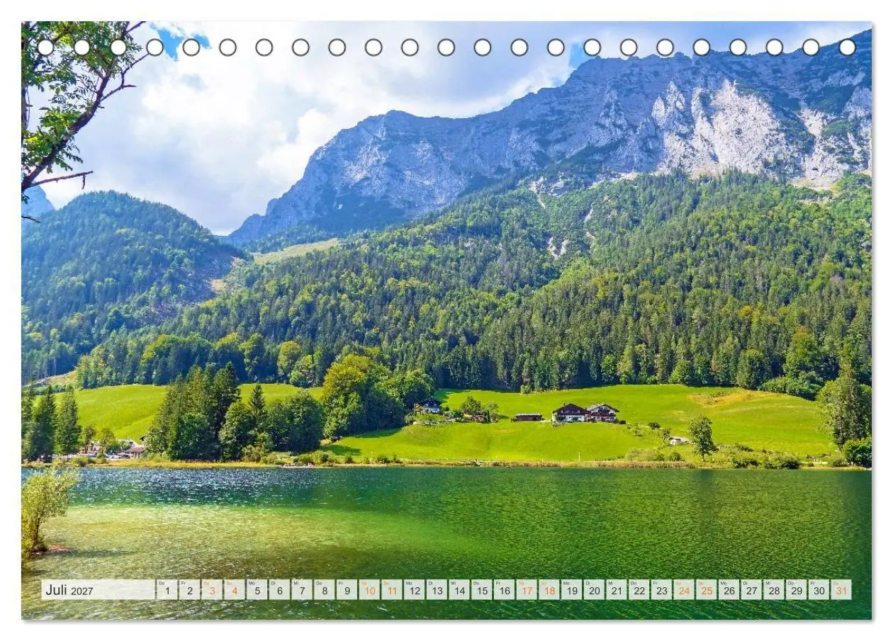 Bild: 9783516803952 | Berchtesgadener Land - Welt der Berge und Seen (Tischkalender 2027...