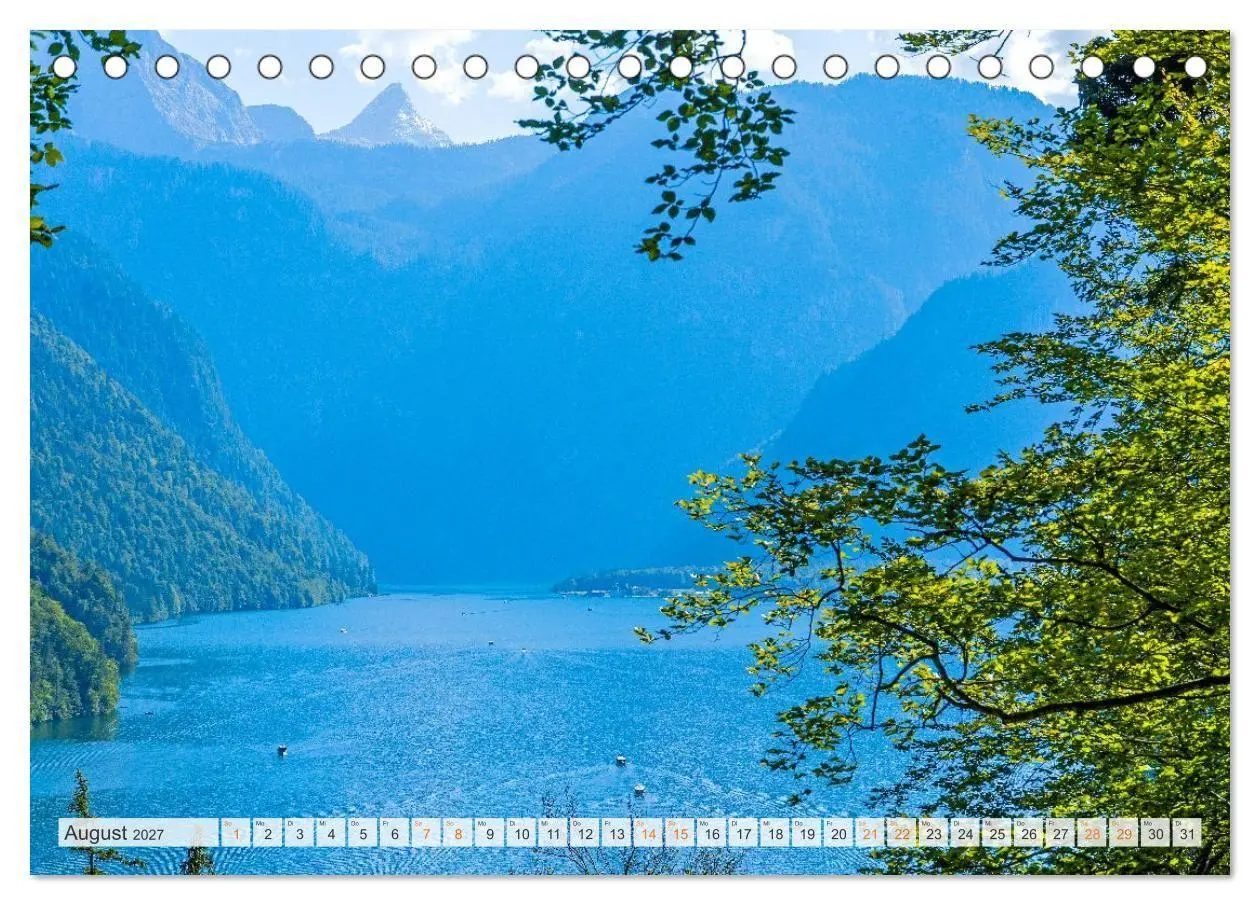 Bild: 9783516803952 | Berchtesgadener Land - Welt der Berge und Seen (Tischkalender 2027...