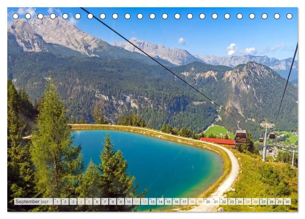 Bild: 9783516803952 | Berchtesgadener Land - Welt der Berge und Seen (Tischkalender 2027...