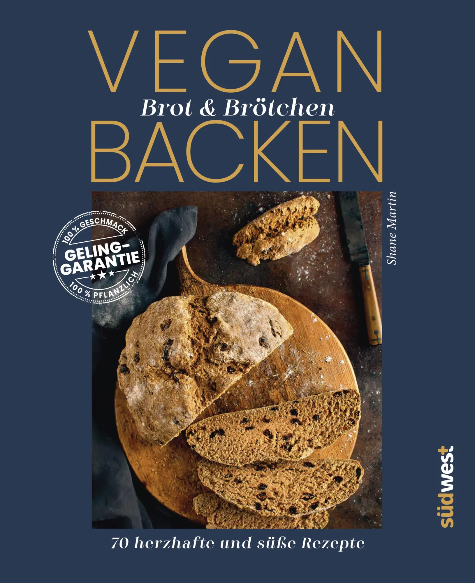 Cover: 9783517103952 | Vegan Brot &amp; Brötchen backen | Shane Martin | Buch | 160 S. | Deutsch