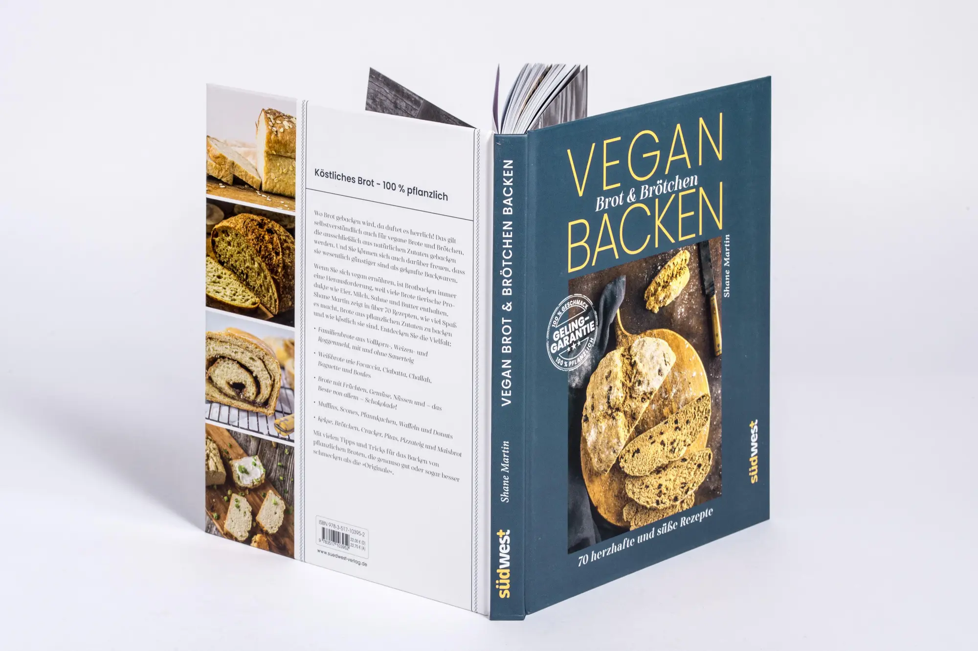 Bild: 9783517103952 | Vegan Brot &amp; Brötchen backen | Shane Martin | Buch | 160 S. | Deutsch