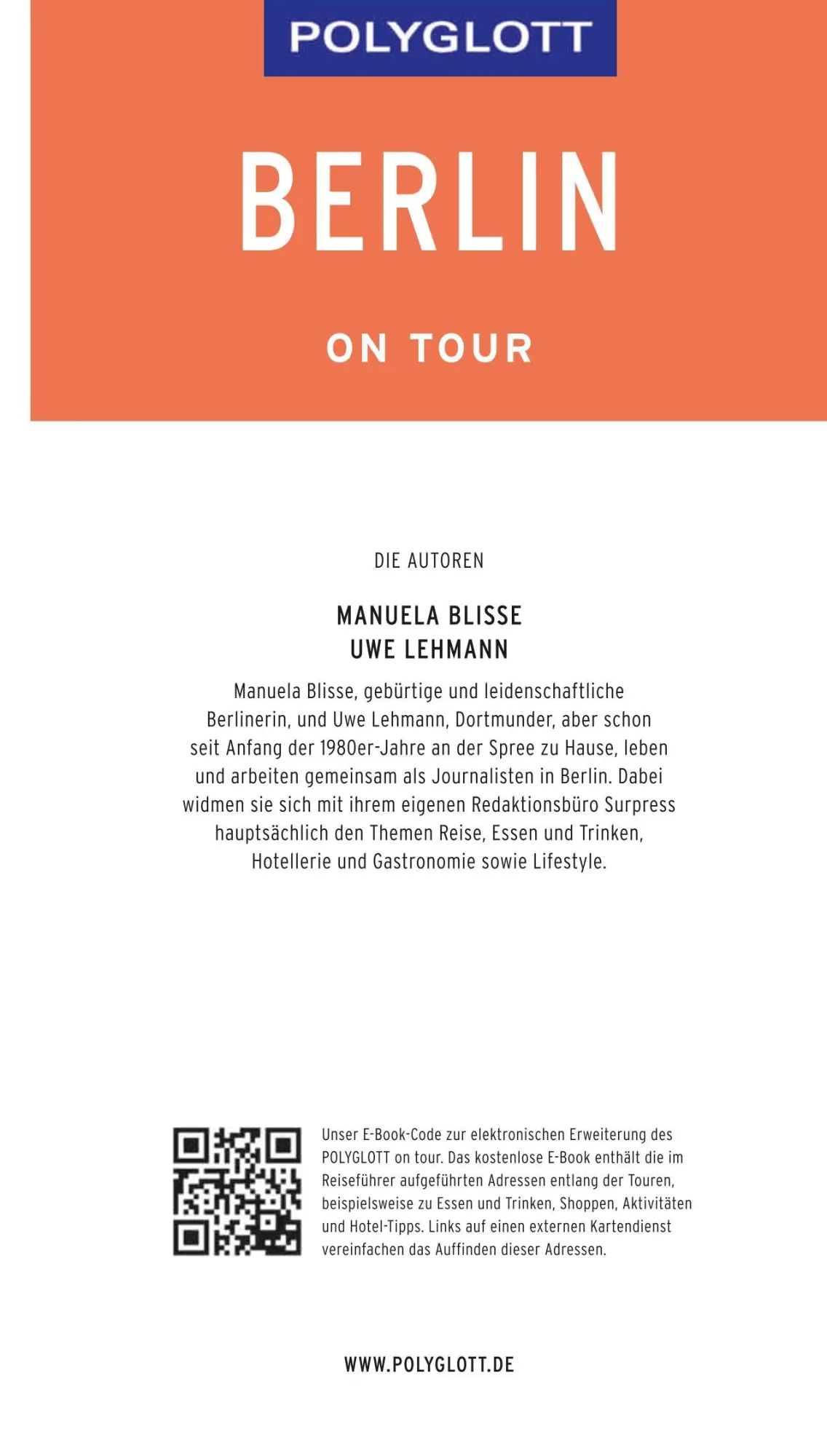 Bild: 9783846403952 | POLYGLOTT on tour Reiseführer Berlin | Manuela Blisse (u. a.) | Buch