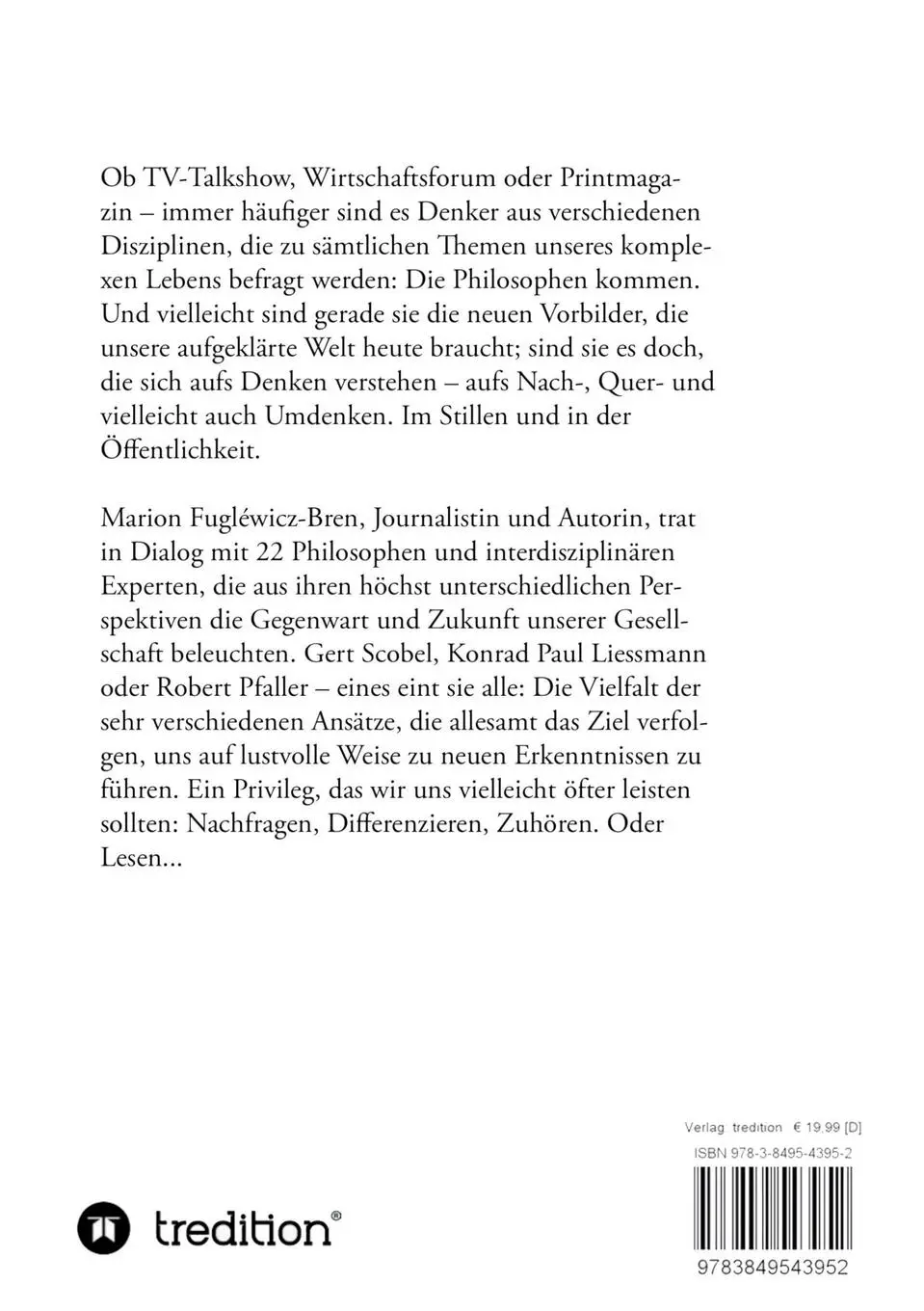 Rückseite: 9783849543952 | Die Philosophen kommen | Marion Fugléwicz-Bren | Taschenbuch | 232 S.