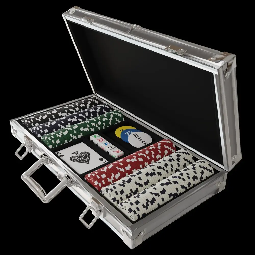 Bild: 8720077334052 | PPC: 300pc Poker Chip Set - Tin Case | Spiel | 933405.003 | Deutsch
