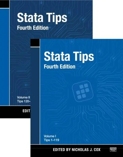 Cover: 9781597184052 | Stata Tips, Fourth Edition, Volumes I and II | Nicholas J Cox | Buch Cover: 9781597184052 | Stata Tips, Fourth Edition, Volumes I and II | Nicholas J Cox | Buch