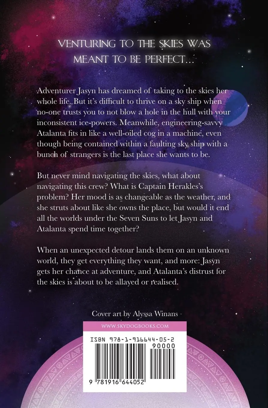 Rückseite: 9781916644052 | Jasyn and the Astronauts | The Sea of Stars | Gwenhyver | Taschenbuch